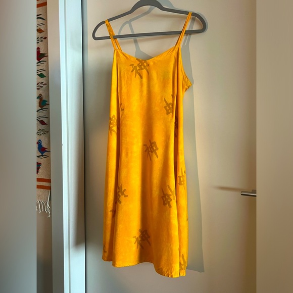 Woolie’s Wear Dresses & Skirts - Rouche + Zip back Deity Dress - subtle tie dye